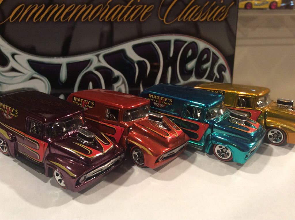 56 Ford F-100 Panel - 56 Ford F-100 Panel toy car collectible - Main Image 1