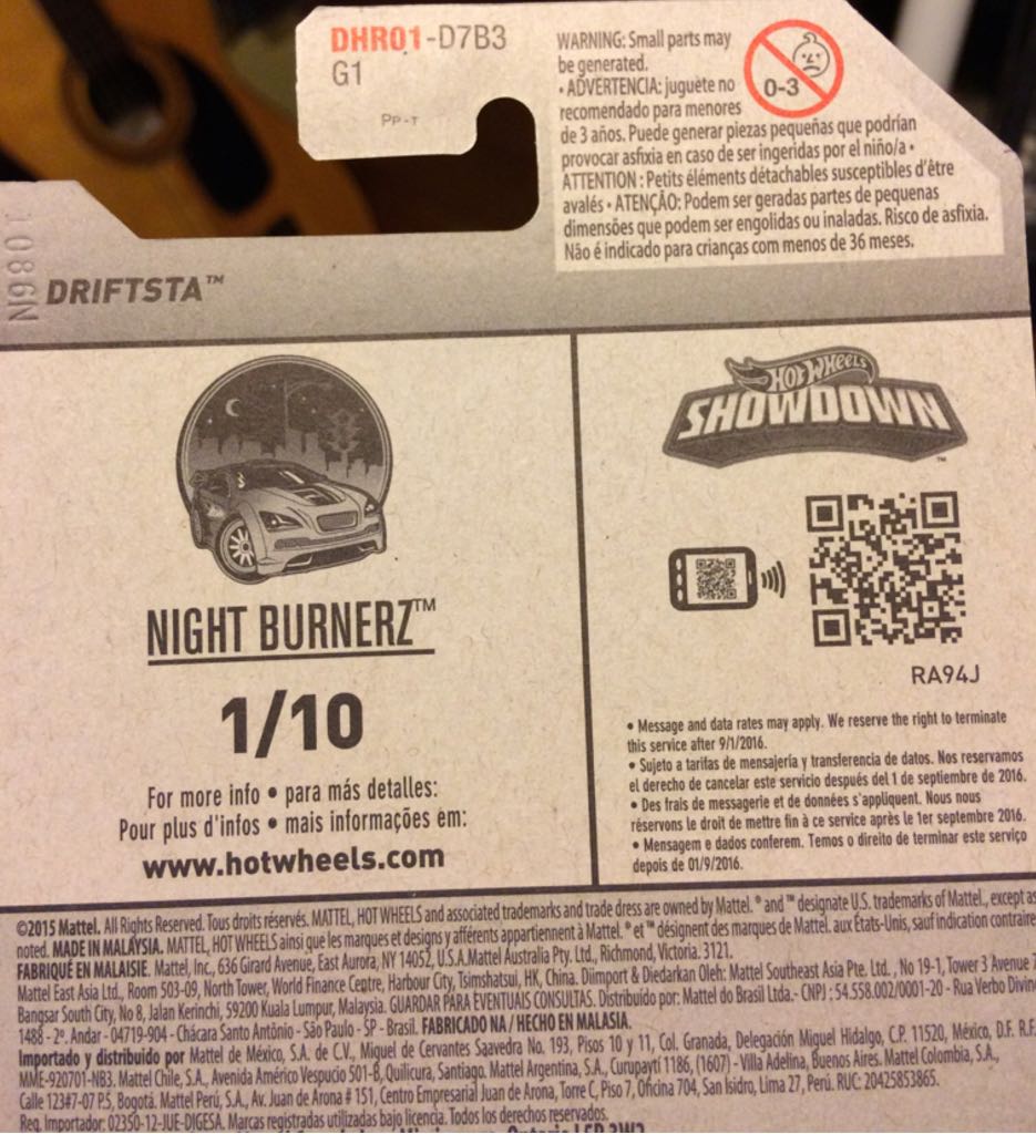 Driftsta (Loose) - 2016 Night Burnerz toy car collectible - Main Image 2