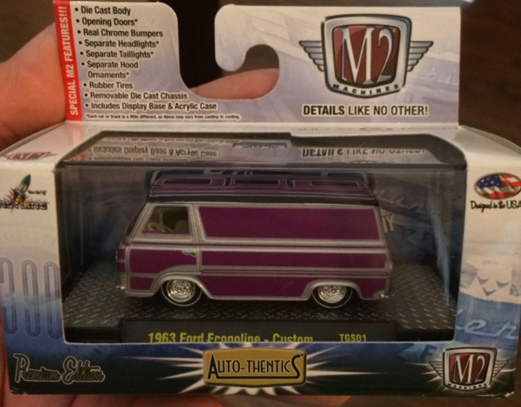 M2 1963 Ford Econoline- Van Go - M2 toy car collectible - Main Image 1