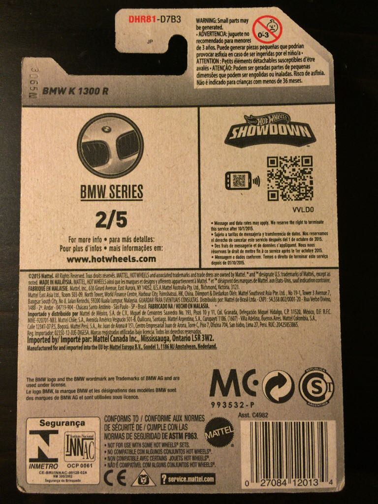 BMW K 1300 R - BMW Series toy car collectible - Main Image 2