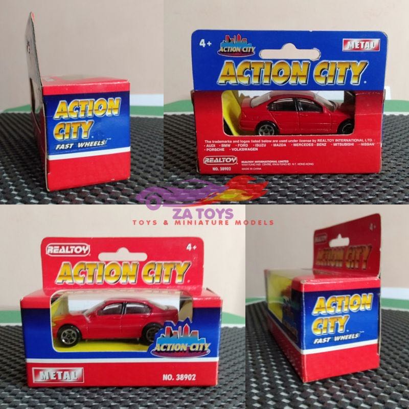 BMW 3 Series E46 1999 - Realtoy Action City toy car collectible - Main Image 2