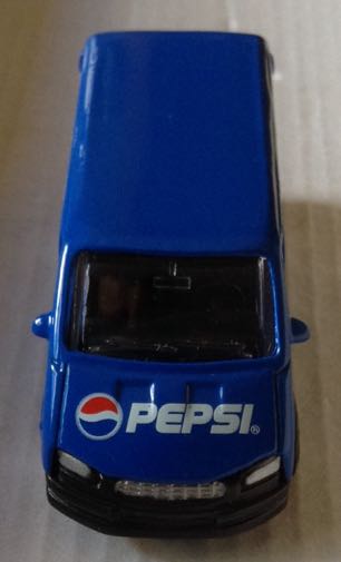 Transit Van Ford Pepsi Azul - Golden Wheel toy car collectible - Main Image 1