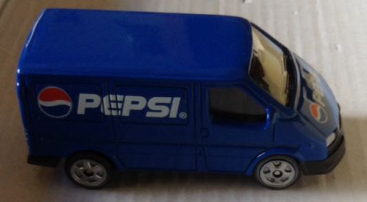 Transit Van Ford Pepsi Azul - Golden Wheel toy car collectible - Main Image 2