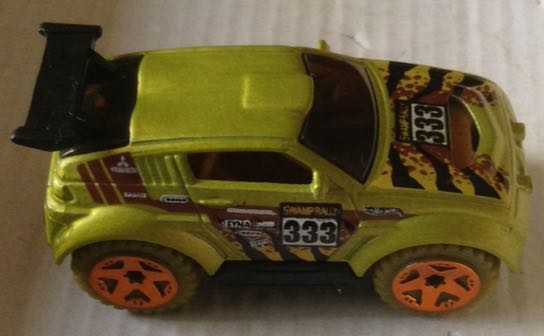 Mitsubishi Pajero Verde Limon - Hot Wheels toy car collectible - Main Image 2