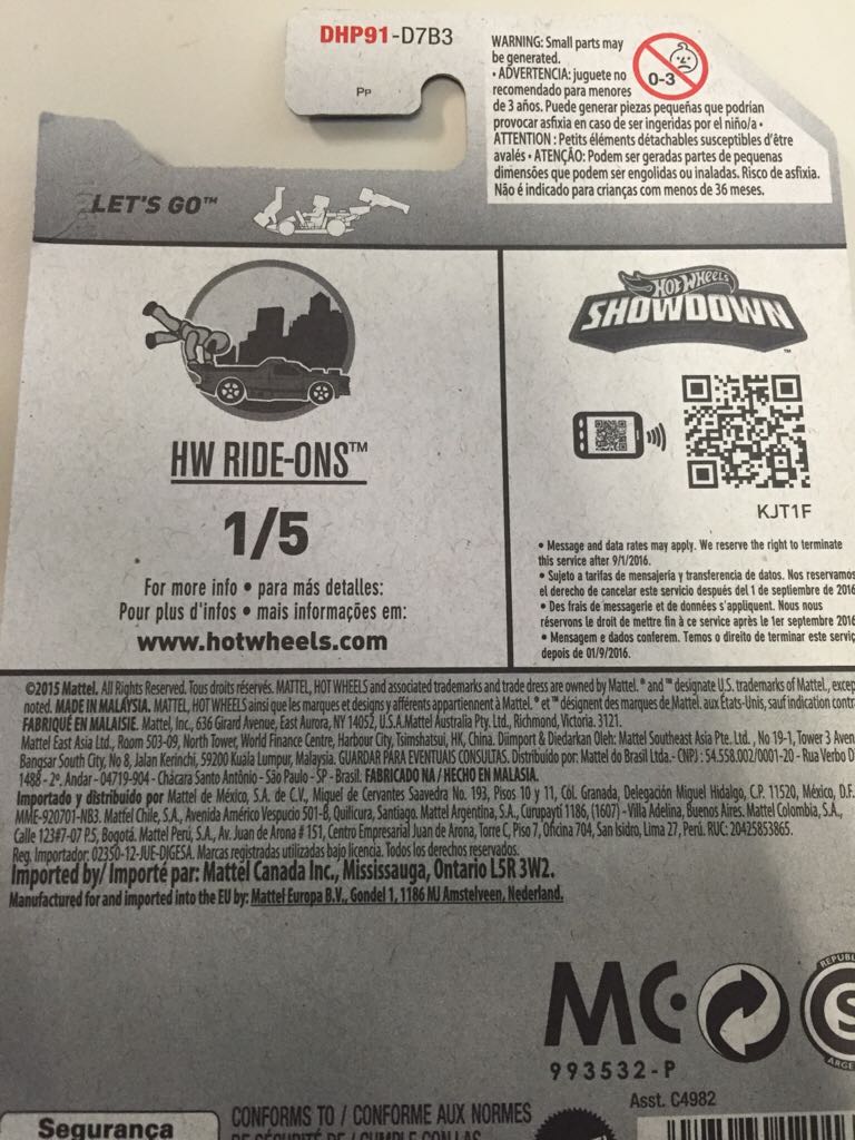 TH 2016 11/12 Let’s Go - Treasure Hunt ’16 toy car collectible - Main Image 2