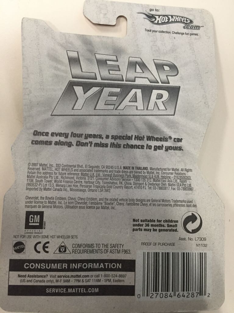 ’52 Chevy Truck Leap Year - 2008 Clover Cars toy car collectible - Main Image 2