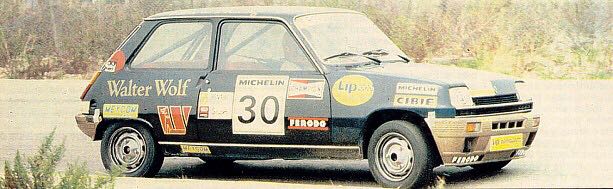 Renault 5 Copa Scalextric N30 Walter Wolf - Rally 70’s toy car collectible - Main Image 2