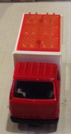 25.1 Tomy Red Mitsubishi Jeep Bigfoot - CHINA