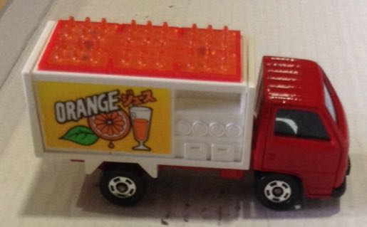 Isizu Elf Refrescos De Naranja - Tomica toy car collectible - Main Image 2