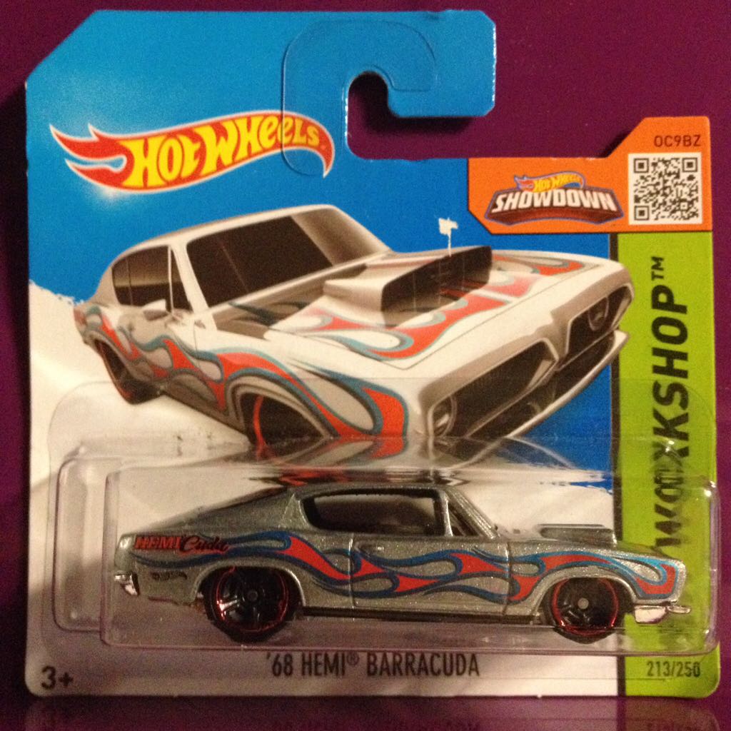 ’68 Hemi Barracuda - HW WORKSHOP toy car collectible - Main Image 1