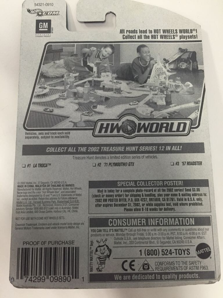 La Troca - Treasure Hunt ’02 toy car collectible - Main Image 2
