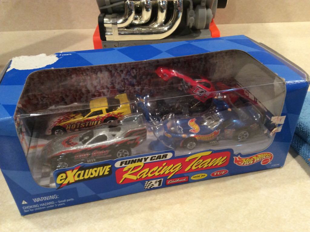 Funny Car Race Team 4 Car Set - Boxed Sets toy car collectible - Main Image 2