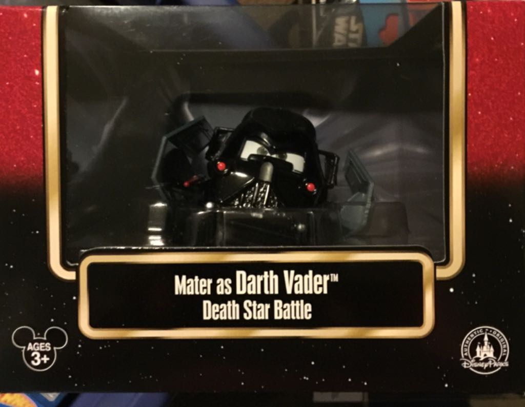 Disney: Star Wars: Cars: Mater As Darth Vader Death Star Battle  toy car collectible - Main Image 1