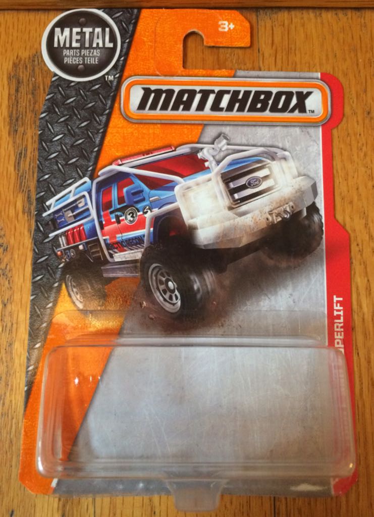 Ford F-350 Superlift - 2016 - MBX Heroic Rescue toy car collectible - Main Image 2