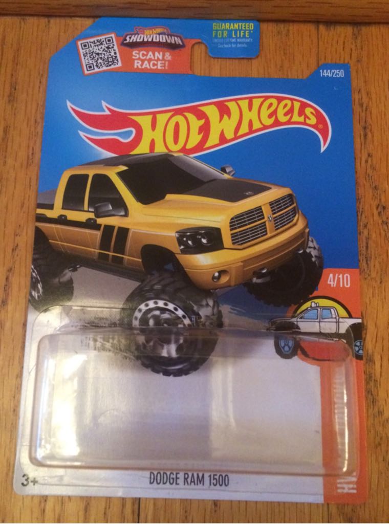 Dodge Ram 1500 - HW Hot Trucks toy car collectible - Main Image 2