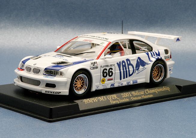 BMW M3 GTR Racing Flyslot N66 Yabyum - GT Series 90’s toy car collectible - Main Image 1
