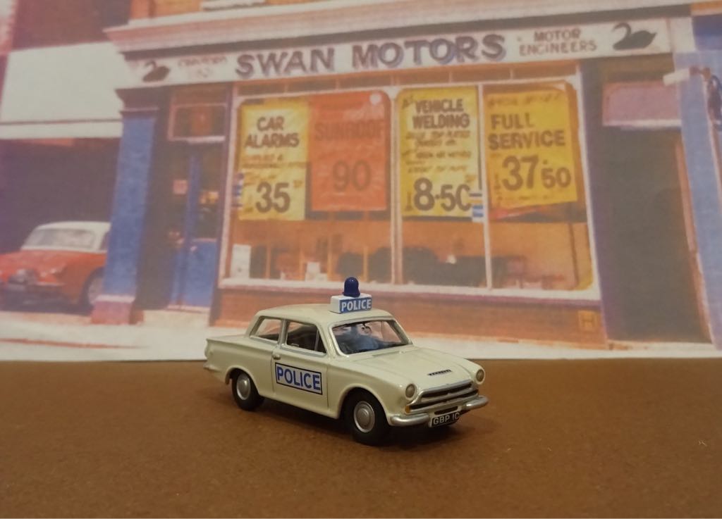 FORD CORTINA MK1 POLICE  toy car collectible - Main Image 2
