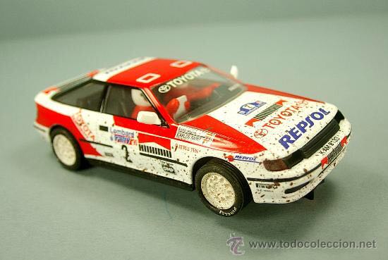 Toyota Celica Scalextric N2 Rally Lombard 1990 - Rally 90’s 4x4 toy car collectible - Main Image 1