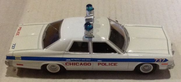 Patrulla Dodge Monaco Blanca Chicago - Greenlight Collectibles toy car collectible - Main Image 2
