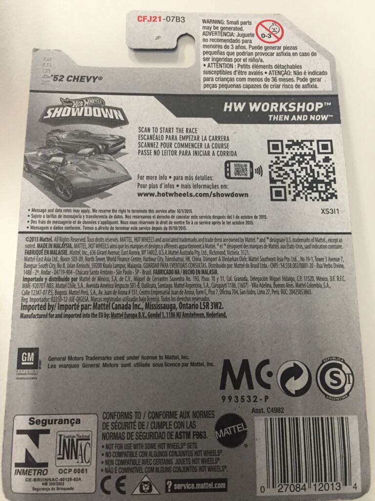 ’52 Chevy - HW WORKSHOP toy car collectible - Main Image 2