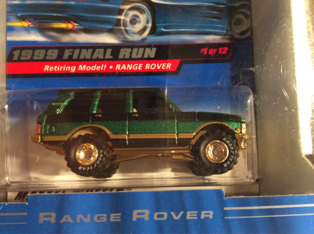 Range Rover Final Run - 1999 Final Run toy car collectible - Main Image 2