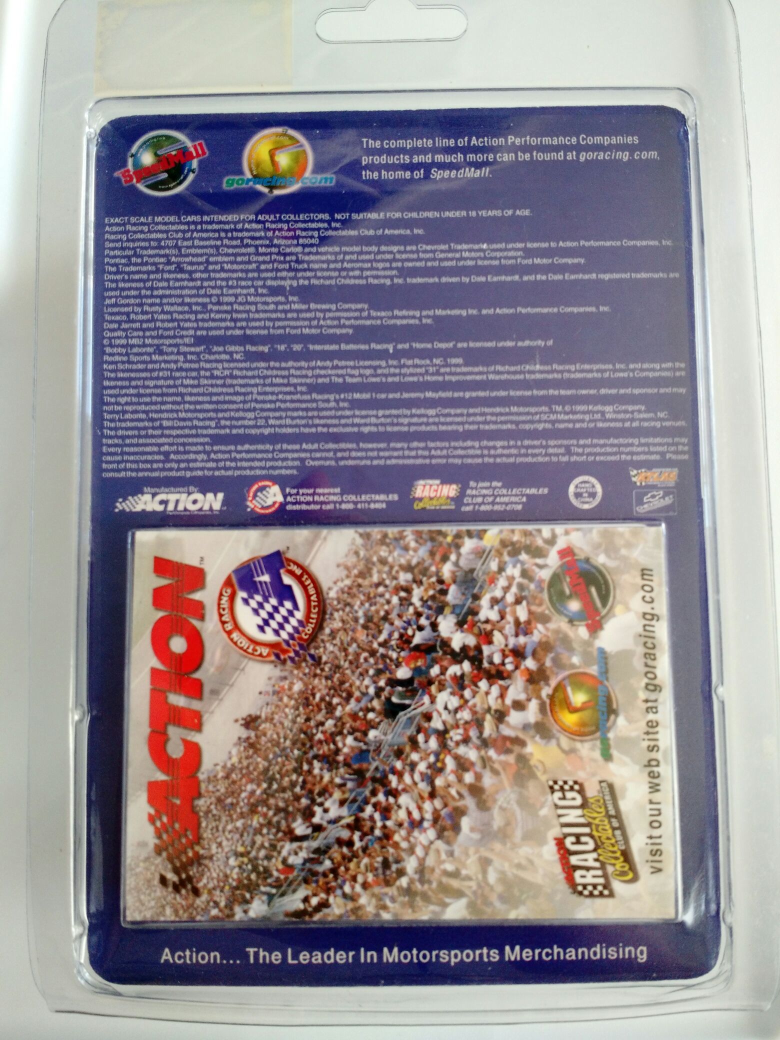 #98 Tony stewart J.D Byrider - Late Model toy car collectible - Main Image 2