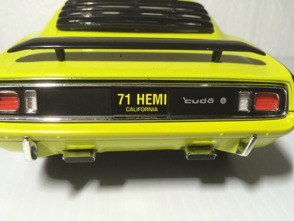Cuda  toy car collectible - Main Image 2