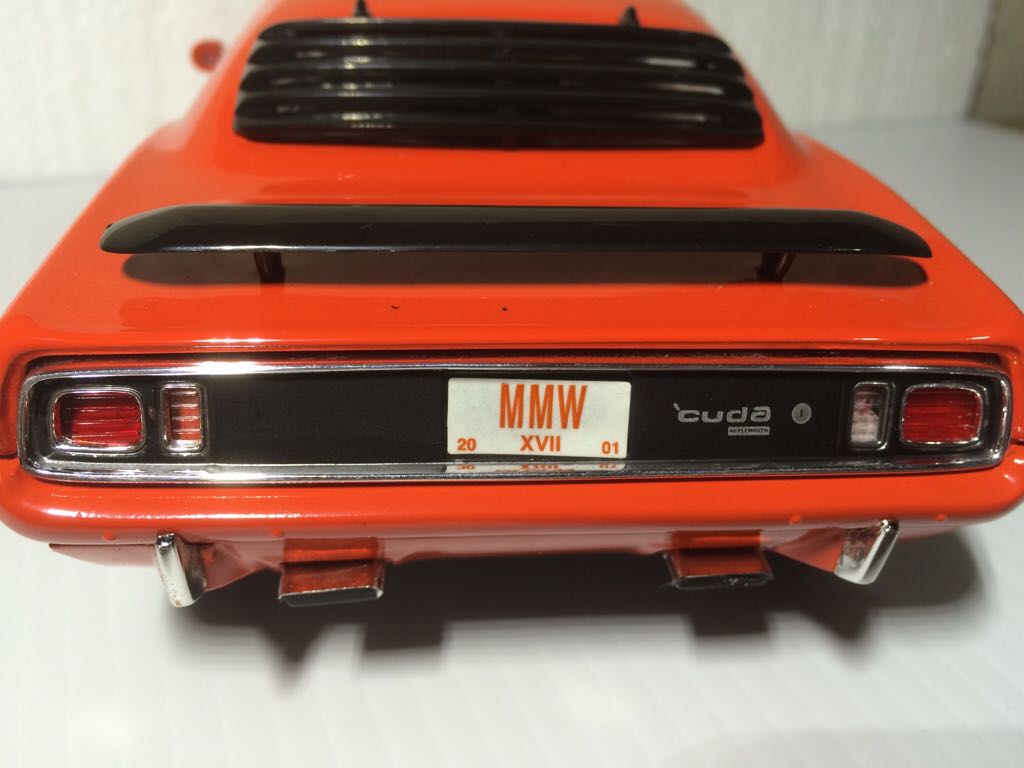 Cuda  toy car collectible - Main Image 2