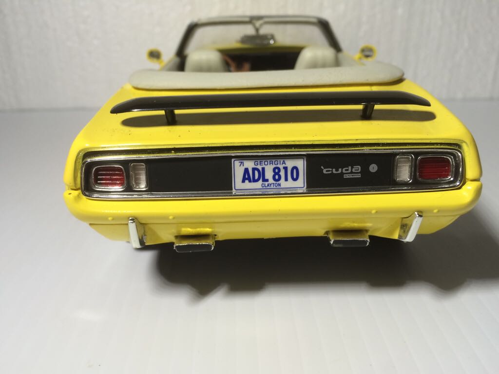 Cuda  toy car collectible - Main Image 2
