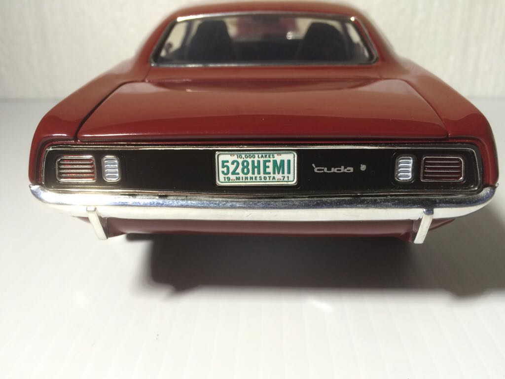 Cuda  toy car collectible - Main Image 2