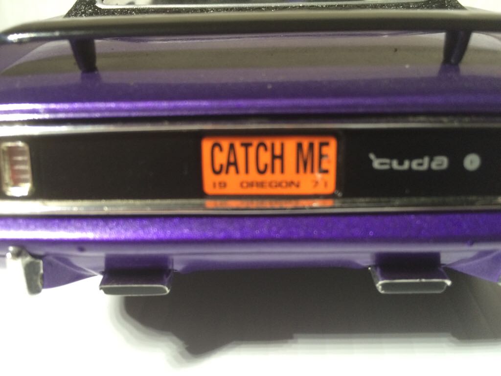 Cuda  toy car collectible - Main Image 2