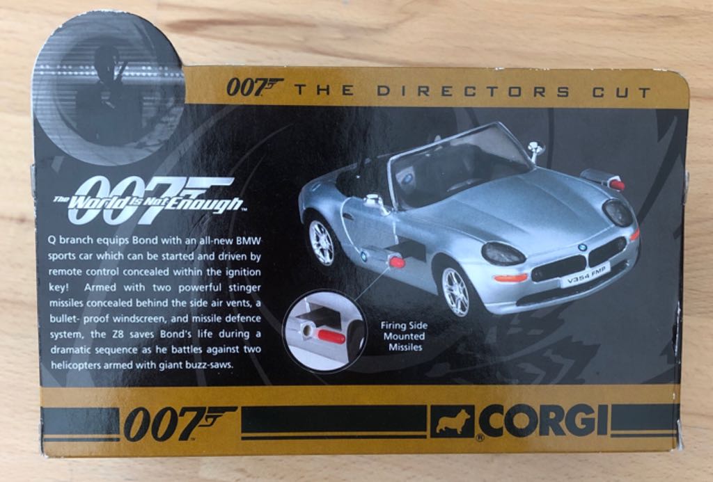 Corgi Bmw - 007 The Directors Cut toy car collectible - Main Image 2