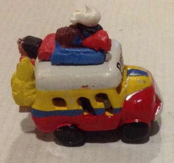 Camión Chiva Pasto Colombia Rojo Y Amarillo - Colombia toy car collectible - Main Image 2