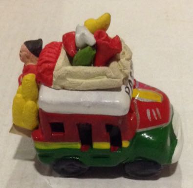 Camion Chiva Rojo Y Verde  - Colombia toy car collectible - Main Image 2