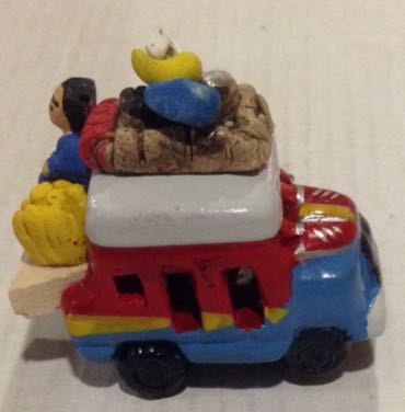 Camion Chiva Colombiana Azul Y Rojo - Colombia toy car collectible - Main Image 2