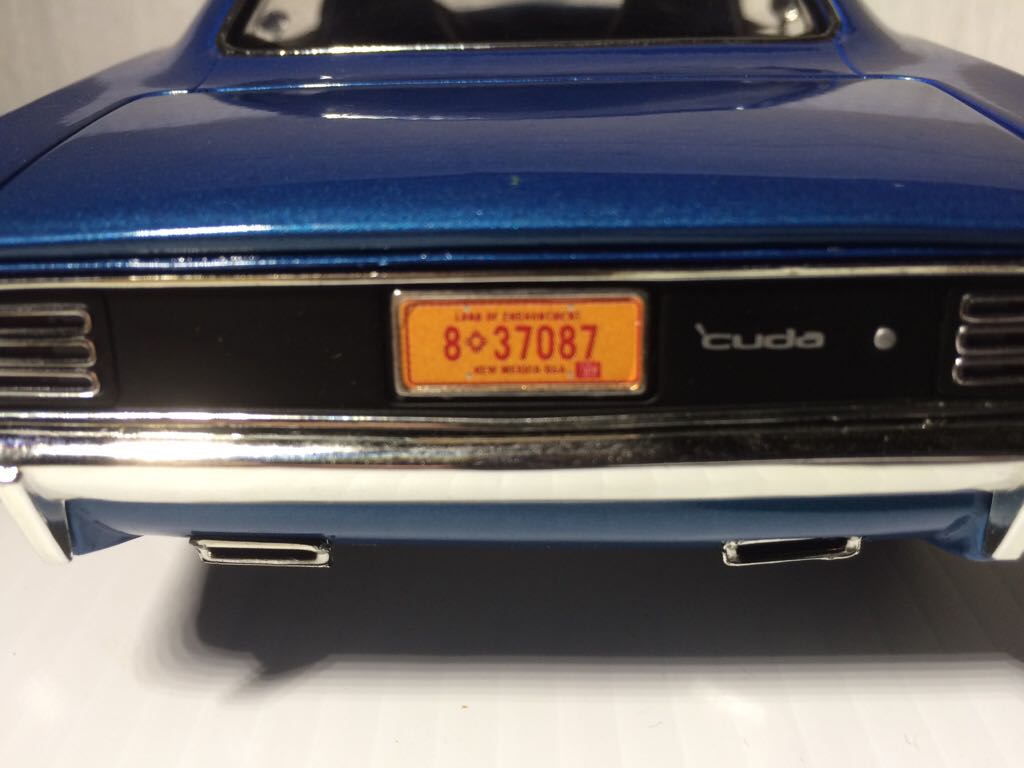 Cuda  toy car collectible - Main Image 2