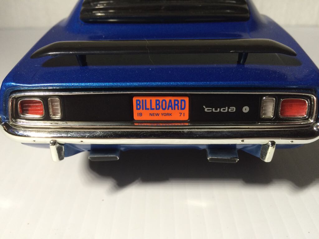 Cuda  toy car collectible - Main Image 2
