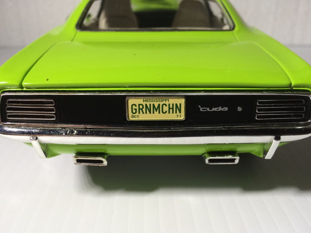 Cuda  toy car collectible - Main Image 2