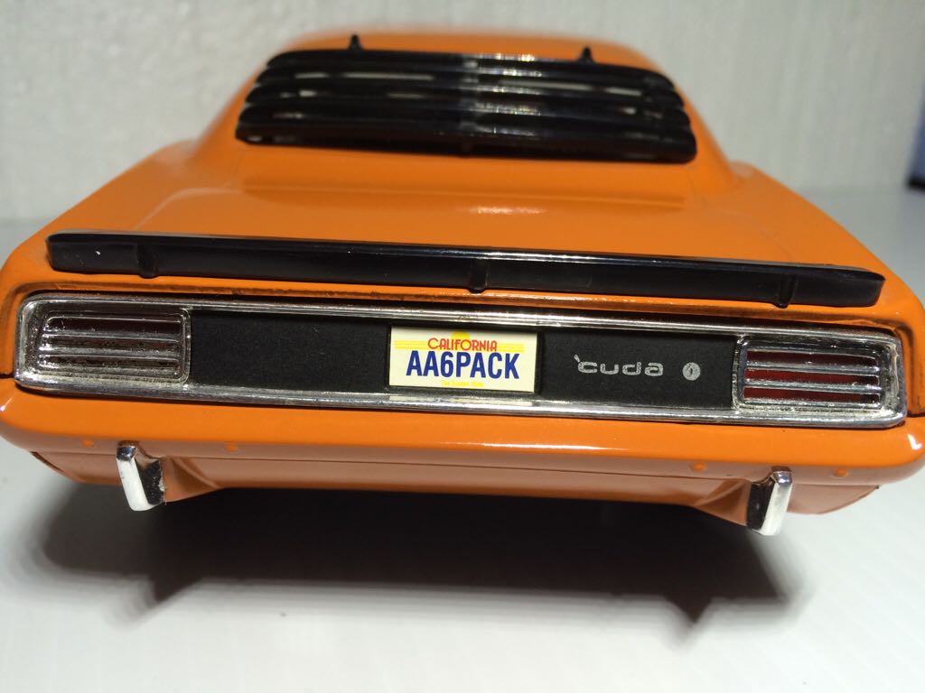 Cuda  toy car collectible - Main Image 2
