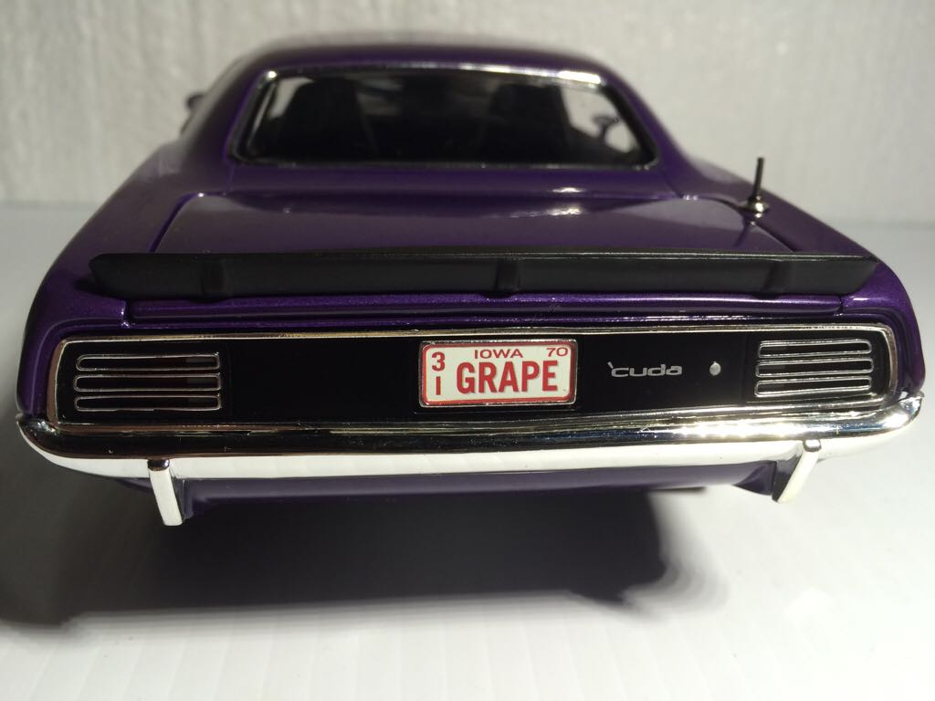 Cuda  toy car collectible - Main Image 2