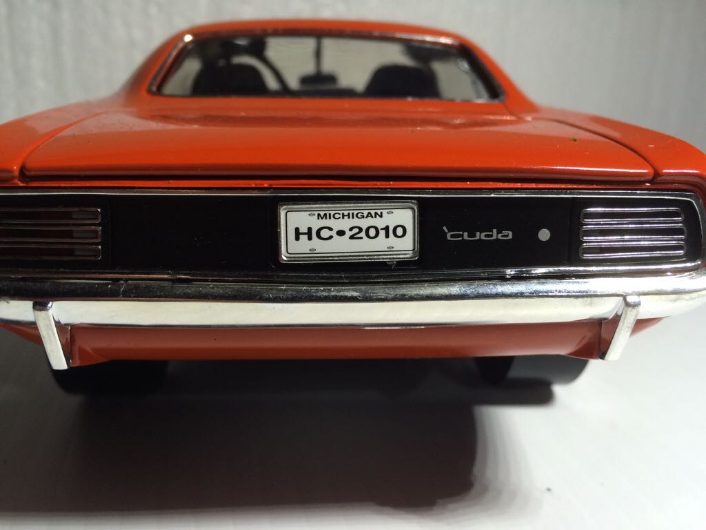 Cuda  toy car collectible - Main Image 2