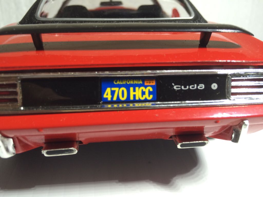 Cuda  toy car collectible - Main Image 2