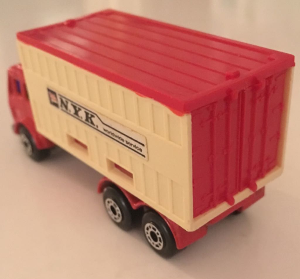 42 Mercedes Container Truck - 1-75 Superfast toy car collectible - Main Image 2