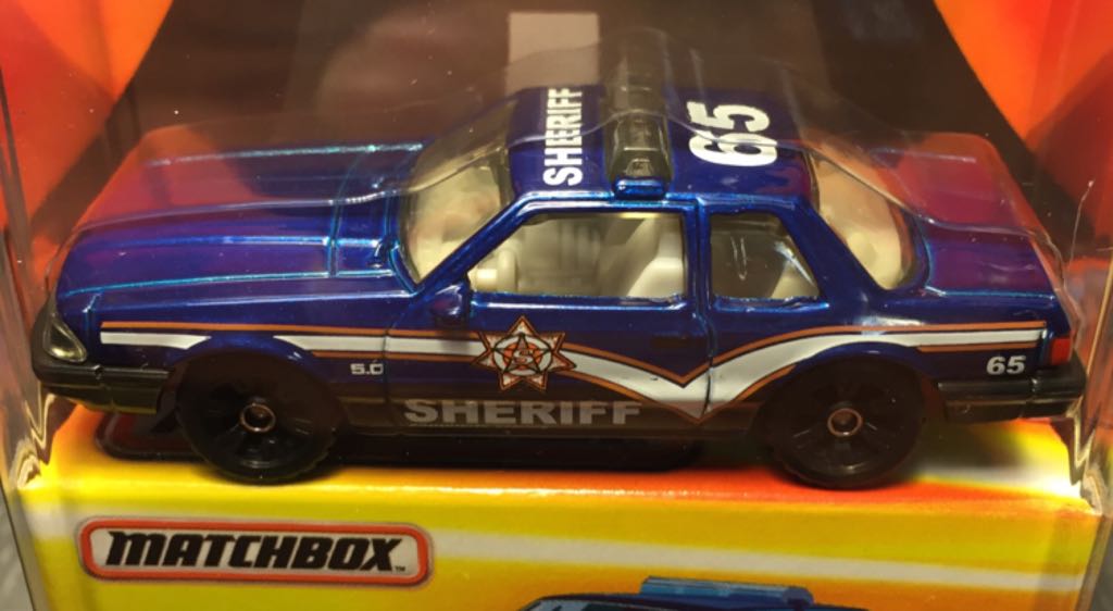 Ford Mustang LX SSP 1993 - Best Of Matchbox toy car collectible - Main Image 2