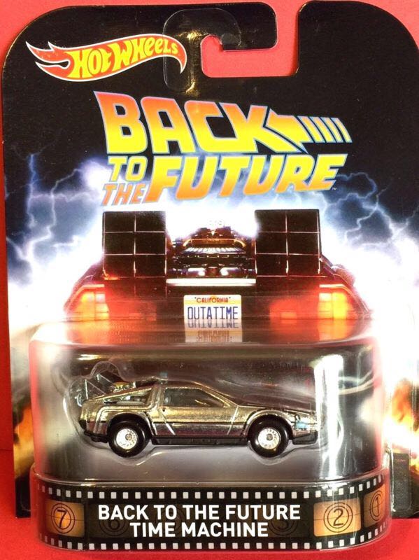 Back to the Future Time Machine - ’16 Retro Entertainment toy car collectible - Main Image 2