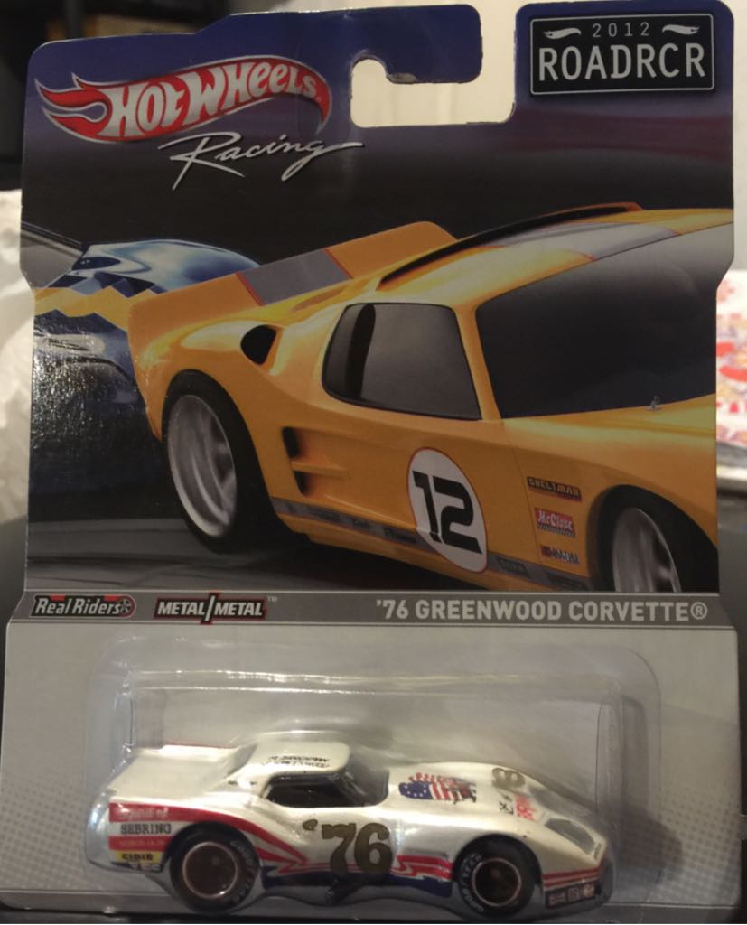 1976 Greenwood Corvette W8304-0814 - Roadrcr toy car collectible - Main Image 1
