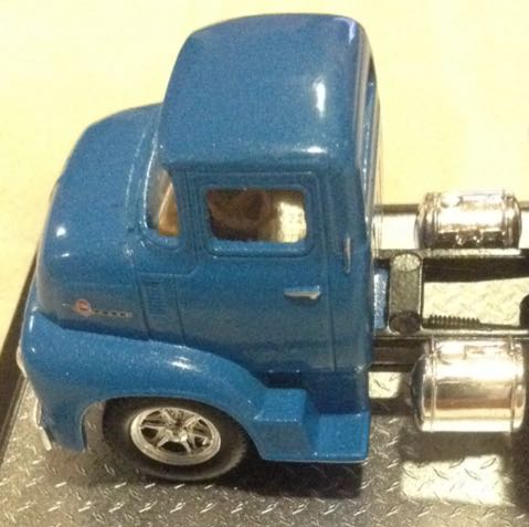 Plataforma Ford C-500 Coe Azul - Greenlight Collectibles toy car collectible - Main Image 2