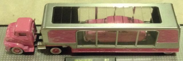 Ford C-500 Coe 1956 Rosa - Greenlight Collectibles toy car collectible - Main Image 2