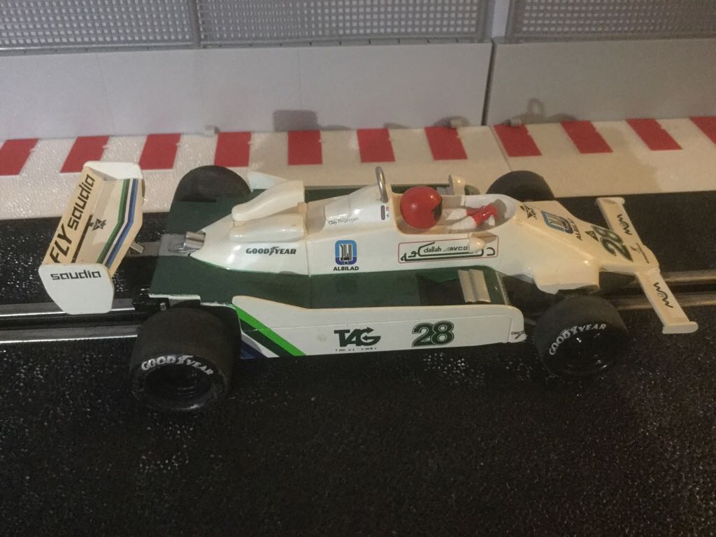 F1 BMW Williams FW07 Scalextric N28 TAG - F1 80’s toy car collectible - Main Image 2