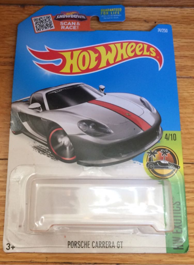 Porsche Carrera GT - ’16 HW Exotics toy car collectible - Main Image 2